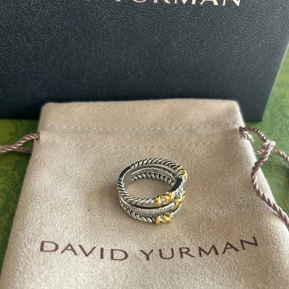 David Yurman ring Sz8❤️ - Picture 2 of 4